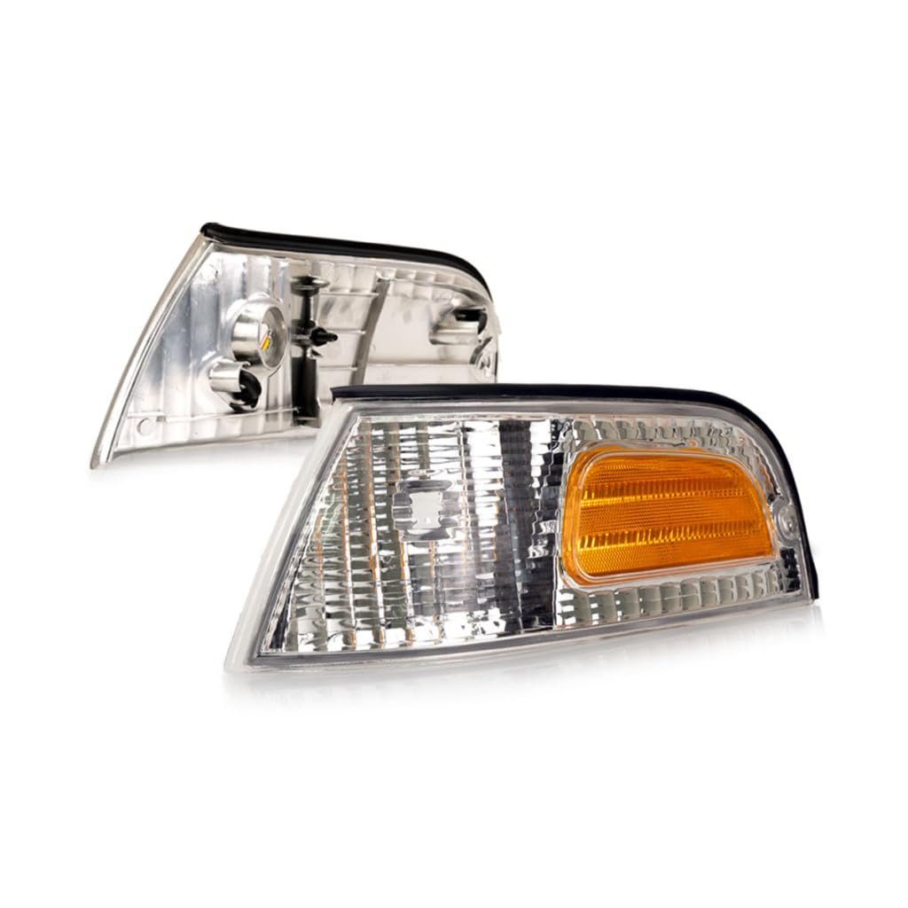 Side Marker Light Pair For Ford Crown Victoria 2004 To 2011 Driver And Passenger Dot Certified Xw7z 15a201 Bb Ab Fo2520147