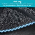 Gift2u Motorcycle Cooling Seat Cover 24 8x14 1 Motorcycle Cushion Pad 3d Honeycomb Breathable Mesh Covers Suitable For Retro