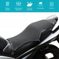 Gift2u Motorcycle Cooling Seat Cover 24 8x14 1 Motorcycle Cushion Pad 3d Honeycomb Breathable Mesh Covers Suitable For Retro