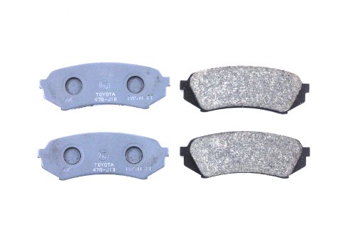 Genuine Parts 04466-60070 Rear Brake Pad Set Ceramic Material 2 Pack