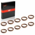 1pz Ern-m24 Exhaust Crush Gasket 32x24 5mm For Pit Dirt Bike 50cc 110cc 125cc 140cc 150cc 160cc Pack Of 10