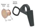 Sash Lock For Rolleze 710 Series Windows Black Plastic 