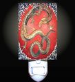 Dragon By Hokusai Decorative Night Light 