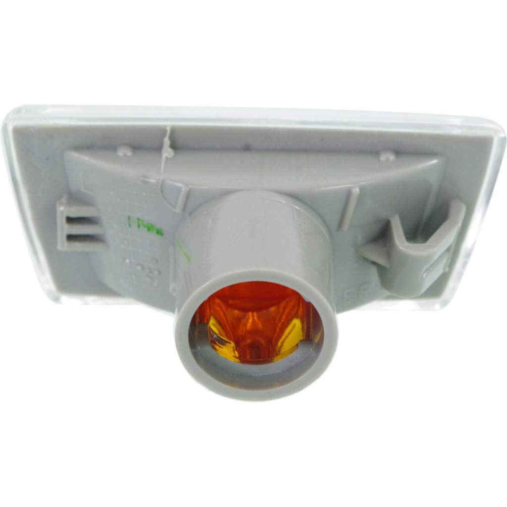 Saturn Aura Side Marker Light 2007 2008 2009 Front Driver Lens Gm2530133 15249471 Clear Halogen Assembly