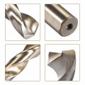 Uxcell Reduced Shank Twist Drill Bits 17 5mm High Speed Steel 6542 With 10mm For Stainless Alloy Metal Plastic Wood