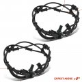 A-premium Abs Wheel Speed Sensor Compatible With Ram Models 2500 2014-2018 3500 Front Driver And Passenger Side 2-pc Set