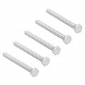 Uxcell 1 4-20 X 2-3 4 Hex Bolts 304 Stainless Steel Hexagon Screw Bolt 5pcs