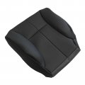 Secosautoparts Passenger Side Bottom Replacement Leather Seat Cover Dark Gray Compatible With Dodge Ram 1500 2500 3500 Slt 1998