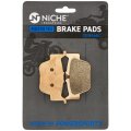 Niche Brake Pad Set For Honda Foreman Rubicon 500 Rancher 420 Rincon 650 Rear Ceramic