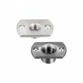 Uxcell Weld Nuts M6 M8 Tab Base Unc Carbon Steel Machine Screw 2 Projection Grey 50in1 Set