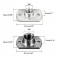 Uxcell Weld Nuts M6 M8 Tab Base Unc Carbon Steel Machine Screw 2 Projection Grey 50in1 Set