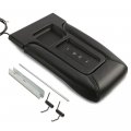 Center Console Armrest Kit For 99-07 Silverado Avalanche Suburban Tahoe Sierra Yukon Square Black