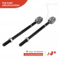 A-premium Set Of 8 Front Upper Lower Ball Joint Inner Outer Tie Rod End Compatible With Toyota Tacoma 2005-2015 Rwd Only