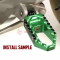 Autobahn88 Motorcycle Footpeg Front Rider Touring-type With No-extension Compatible Ducati Supersport 750 All Year Green