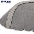 G-plus Gray 2pcs Front Door Armrest Leather Cover Center Console Compatible With Honda Pilot 2009 2010 2011 2012 2013 2014 2015