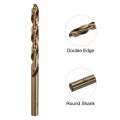 Uxcell 3 Pcs 6 1mm 2mm Straight Shank Twist Drill Bits High Speed Steel Metric Spiral Bit