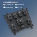 Jdmspeed New Electric Power Window Master Control Switch Replacement For Mercedes Benz Ml320 1998-2003 Ml500 2002-2003 Ml55 Amg
