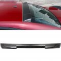 Ocpty Roof Spoiler Compatible With 2011-2014 For Dodge Charger Carbon Fiber Rear Window Glossy Black