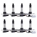 100 New 2pcs Ignition Coil Set Compatible For Cadillac Sts Seville Srx Deville Pontiac Bonneville 2004-2005 Automobiles Fit Oe 