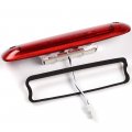 Led 3rd Brake Light For 97-01 Jeep Cherokee Third Stop Lamp Red Lens Chrome Housing