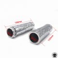 Httmt Handlebar Grips 1 25mm Flame Fire Hot Compatible With H-d Kawasak Touring Flhr Suzuk