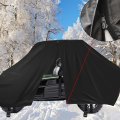 Chikia 4 Seater Utv Cover Heavy Duty20d Waterproof Zipper Easy Install Compatible With Cfmoto Uforce 1000 Xl Polaris Ranger