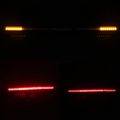 Motorcycle Led Light Strip 2 Pack Red And Yellow Brake Tail Turn Signal Lamp Dc 12v Ip68 Waterproof 3528 3014 48smd Sl0037