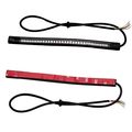 Motorcycle Led Light Strip 2 Pack Red And Yellow Brake Tail Turn Signal Lamp Dc 12v Ip68 Waterproof 3528 3014 48smd Sl0037 