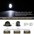 Vipmotoz Full Led License Plate Light For 1994-2001 Compatible With Dodge Ram 1500 2500 3500 Pickup Truck 6000k Diamond White