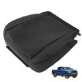 Front Passenger Side Bottom Seat Cover Replacement For 2013-2018 Ram 1500 2500 3500 Black Artificial Leather Custom Fit Right