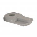 Prime-line L 5680 Flush Clips Plastic Construction Gray For Screens Storm Window Frames Pack Of 12 