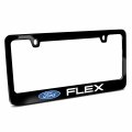 Ipick Image Made For Ford Flex Black Metal License Plate Frame