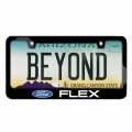Ipick Image Made For Ford Flex Black Metal License Plate Frame