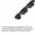 Uxcell 6 8mm M42 High Speed Steel Jobber Drill Bits Ticn Coated Round Shank Twist Bit For Stainless Alloy And Hard