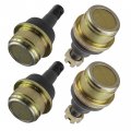 Caltric 4 Upper And Lower Ball Joint Compatible With Honda Trx400fa Trx400fga Rancher 400 2004 2005 2006 2007