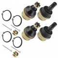 Caltric 4 Upper And Lower Ball Joint Compatible With Honda Trx400fa Trx400fga Rancher 400 2004 2005 2006 2007