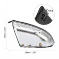 X Autohaux 1 Pair Mirror Turn Signal Light Front Left Drive Side Right Passenger For Dodge Ram 1500 2009-2013 2500 2010-2013