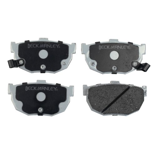 Premium Asm Brake Pad 085-1823 Ceramic Disc Pads With Bonded Shims For Noise Reduction And Precision Fit