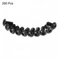 Uxcell M5x10mm Hex Socket Button Head Cap Bolts Screws Carbon Steel 200pcs