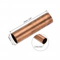 Uxcell Copper Round Tube 28mm Od 1mm Wall Thickness 100mm Length Straight Pipe Tubing