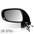 Lx1320111 Factory Style Driver Left Side Mirror Manual Folding Power Adjust Heated Glass Turn Signal Puddle Light Compatible