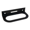 Pack Of 12 Black Metal Light Mounting Brackets For 6 In Oval Led Brake Tail Lights Fits Trucks Semi Trailers Rvs Campers Boats 