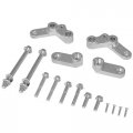 Compatible With Honda Civic Del Sol Acura Integra Aluminum Rear Suspension Subframe Brace Black Eg Eh Ej