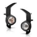 Fog Lights Lamps Bezel Trim Surround Covers For Toyota 4runner Trd Sr5 2014-2020 5212735100 5212835080 Black 
