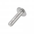 Uxcell Flanged Button Head Socket Cap Screws M5 20mm Hex Drive 304 Stainless Steel Fasteners Bolts Fully Threaded Machine Screw