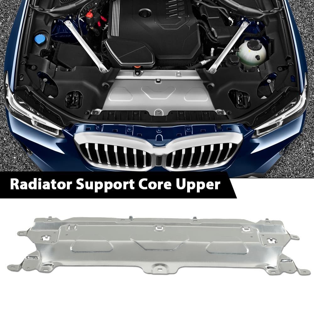 G-plus Upper Radiator Support Core Compatible With Bmw X3 Sdrive30i 2019-2023 Fit Xdrive30e 2020-2021 X4 Submodel M40i