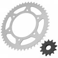 Caltric Front Rear Sprockets Kit Compatible With Ktm 250 Sx Motocross 2004-2015