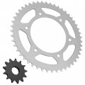 Caltric Front Rear Sprockets Kit Compatible With Ktm 250 Sx Motocross 2004-2015