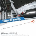 Uxcell Engine Oil Level Indicator Dipstick For Audi A4 B7 A6 C6 2 0 Tdi No 03g115611ae