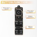 Front Left Driver Side Power Window Switch Control No Fl3z14529da For Ford Edge Expedition F-150 Black